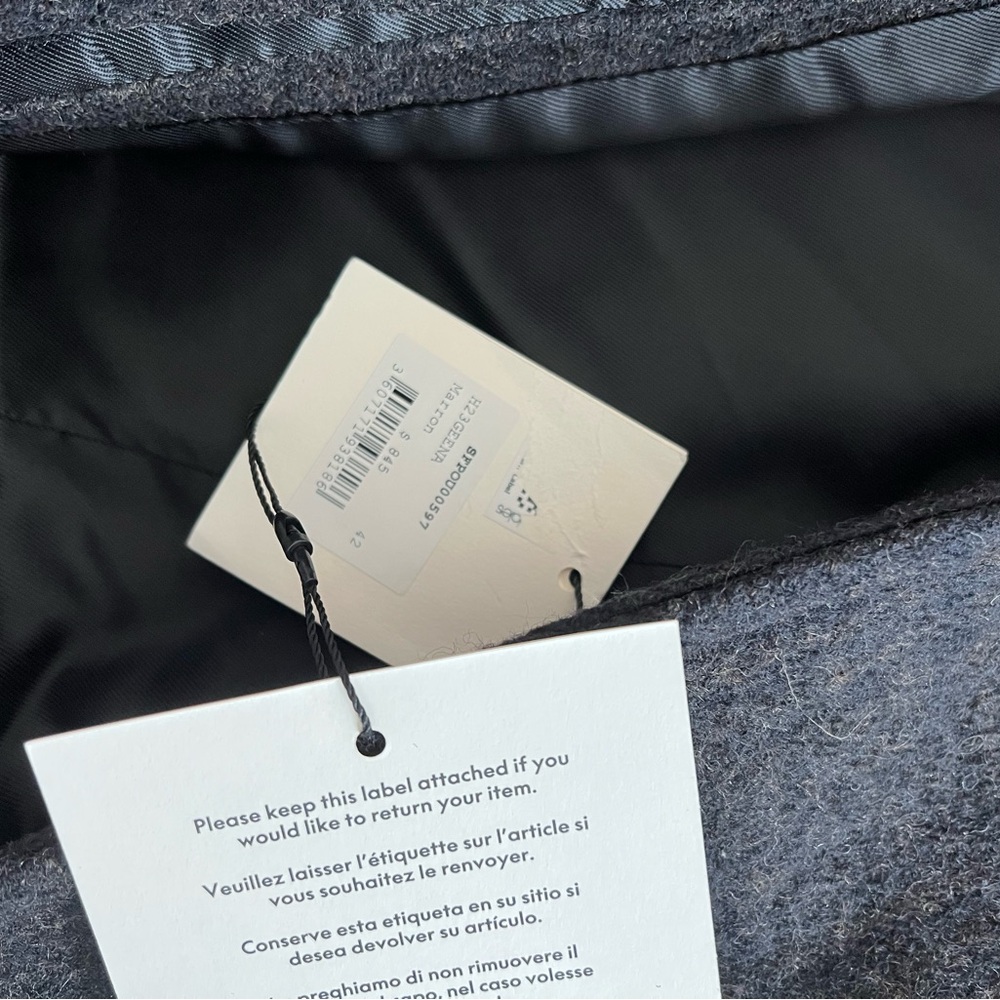 Sandro Wool Coat - Picture 7 of 7